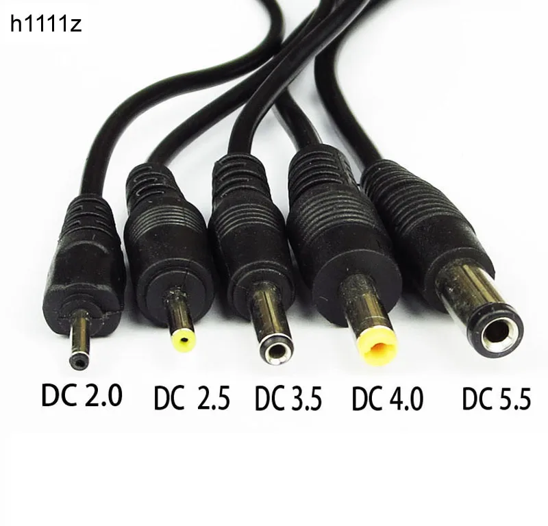 USB порт до 2,0*0,6 мм 2,5*0,7 мм 3,5*1,35 мм 4,0*1,7 мм 5,5*2,1 мм 5 В DC баррель Jack Мощность Кабельный разъем