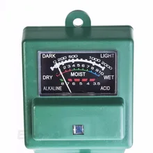 3 in 1 PH Tester Soil Moisture Water Test Light Meter for Garden Plant Flower 1pc