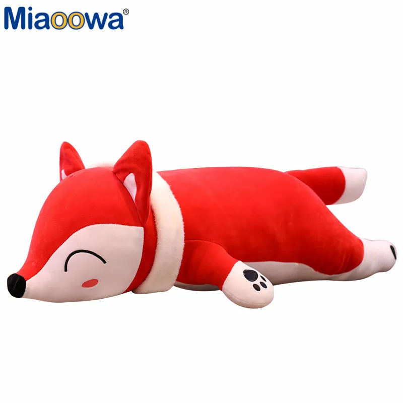 

50-90cm Kawaii Fox Dolls Stuffed Animal Plush Toys for Girls Children Boys Toys Soft Cartoon Plush Pillow Cute Birthday Gift