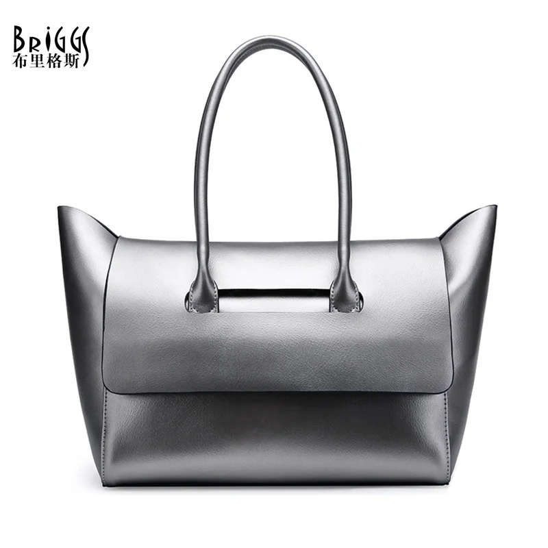 BRIGGS Brand Genuine Leather Women Handbag Fashion Composite Bag Designer Leather Women Shoulder Bag Casual Tote 2017 New BRIGGS Brand Genuine Leather Women Handbag Fashion Composite Bag Designer Leather Women Shoulder Bag Casual Tote 2017 New