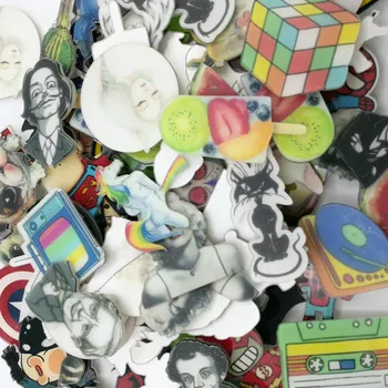 

Gernro Random 1 Set 100 PCS Acrylic Badges Free Shipping Badges on Backpack Anime Icons Badge on A Pin Icon for Clothes