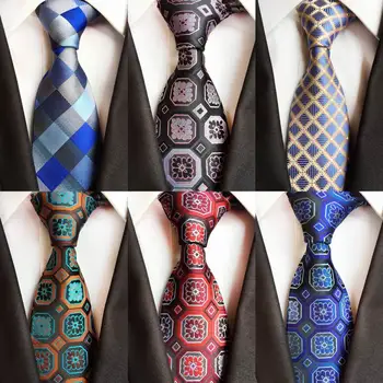 

New Fashion Men 8cm Paisley Tie Style Cheaper Fashion Men Ties Brand Silk Ties For Men Business Party Necktie Tie