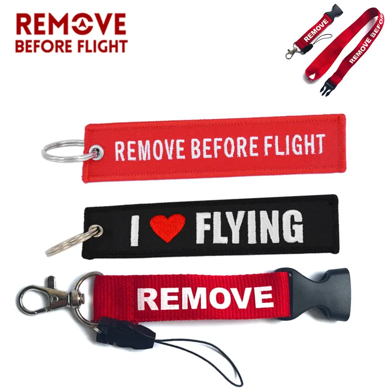 

Remove Before Flight Lanyard Keychain llaveros chaveiro de carro Key Neck Strap Lanyards key Holder for Car DIY Key Chain 3 PCS