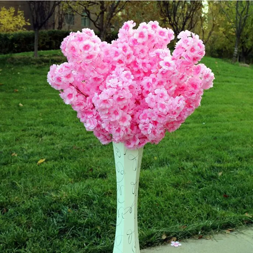 6 шт. искусственные цветы для украшения дерева|fake cherry blossom flowers|cherry flowerdecorative flowers |