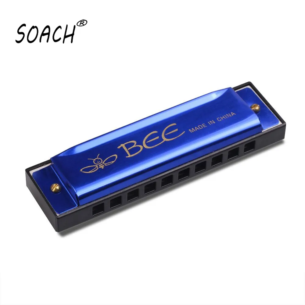 Детская музыкальная гармоника с 10 отверстиями для начинающих|harmonica c|10 hole harmonicabee