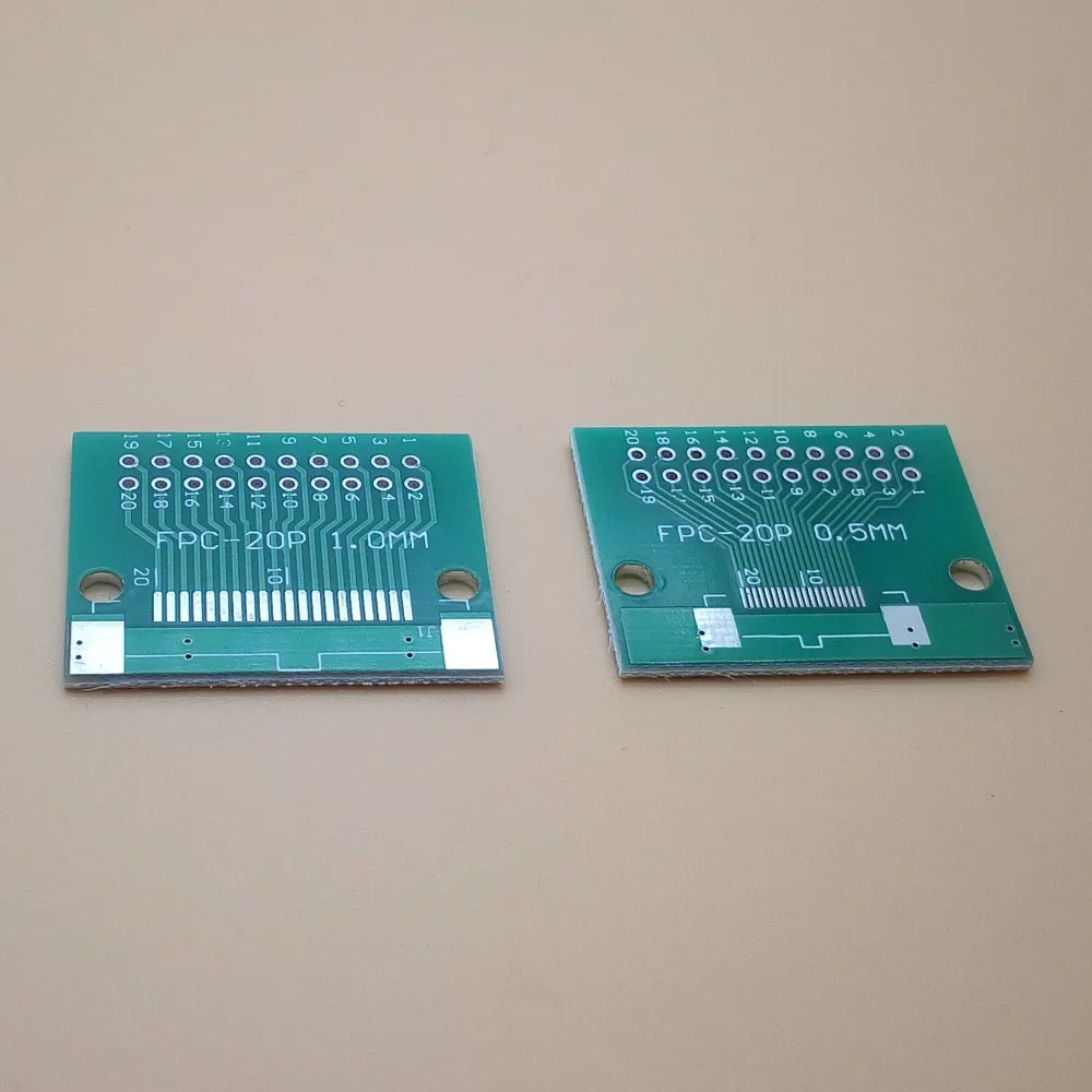 10 шт. плата адаптера FPC 0 5 мм 1 шаг до 2 45 плоский кабель для PCB LCD 6P 8P 10P 12P 20P 24P 30P