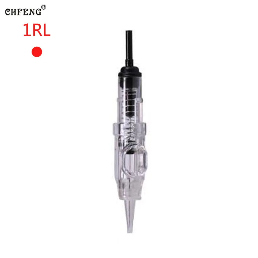 Goede Gesteriliseerde Naalden 100 stks 1RL Wegwerp Wenkbrauw Lip Permanente Make Up Microblading Tattoo Machine Pen Platte Naalden Tattoo Supply
