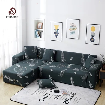 

Parkshin Fashion Slipcover Non-slip Elastic Sofa Covers Polyester Four Season All-inclusive Stretch Sofa Cushion 1/2/3/4-seater