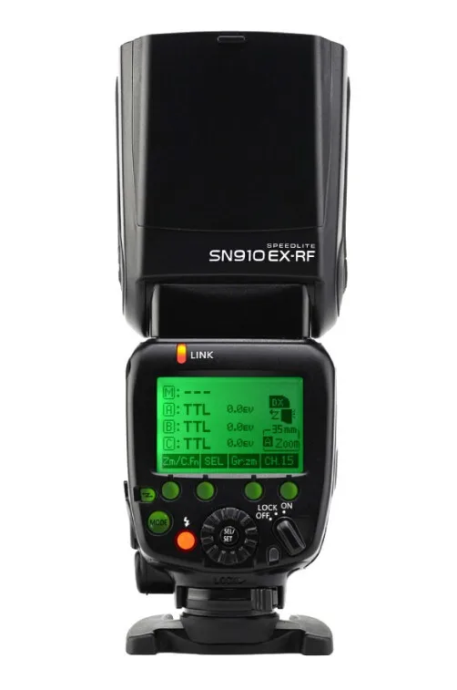

Shanny SN910EX-RF Speedlite+SN910TX,Build-in 2.4G Wireless Radio Master and Slave,Flash for Nikon ,i-TTL/M/RPT,HSS1/8000s