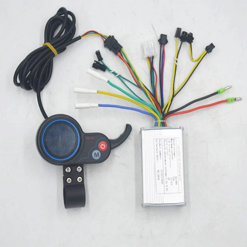 

36/48V 250W 350W electric scooter controller with throttle LCD display for BLDC motor/scooter/e bike brushless sensor