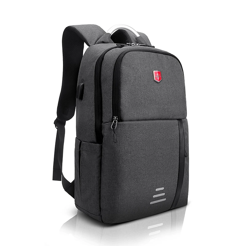 0 : Buy Brand Swiss USB charging Laptop Backpack Men 15inch Schoolbags for Teenager ...