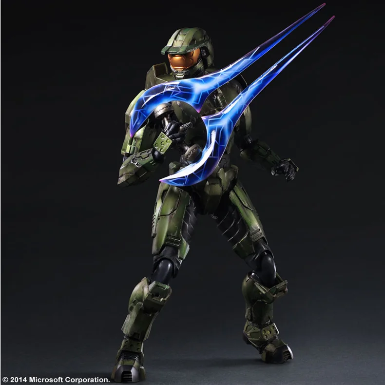 

Original Play Arts Red Mark HALO 2 master sergeant Collection Action Figure New Box for Fans Holiday Gift