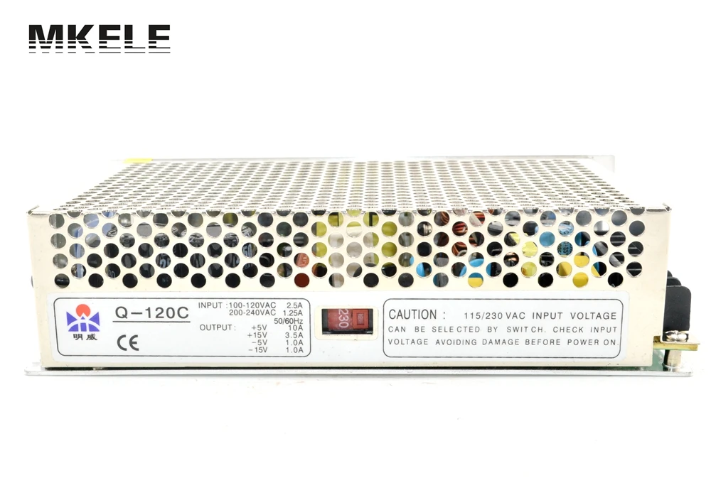 

High Quality Quad Output Switching Power Supply 120W 5V 12V 24V -12V Q-120D AC-DC Converter