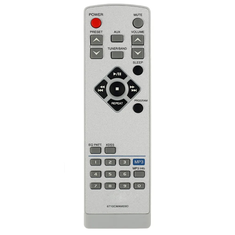 New Remote Control Suitable for Lg Audio CD 6710CMAM09D LX-M140D LX-M145 6710CMAM09E Controller | Электроника