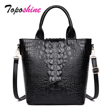 

2019 New Arrival Crocodile Pattern Ladies Handbag New Fashion High Quality Casual Wild Shoulder Messenger Bag Women Bags