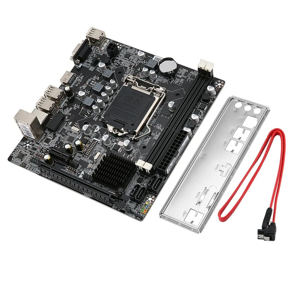 

H61 Desktop motherboard ddr3 lga 1155 Mainboard motherboard lga 1155 Pin CPU Interface Upgrade USB2.0 DDR3 1600/1333 Dropshiping