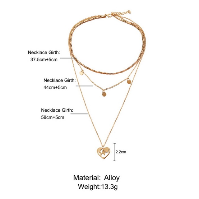 Shell Multi layer Necklaces For Women Girl Fashion Gold Color Long Pearl Pendant Necklace Collar Jewelry