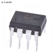 10 шт./лот оптопары HCPL-3120 HCPL3120 3120 A3120 DIP8 ЖК-дисплей чип управления питанием