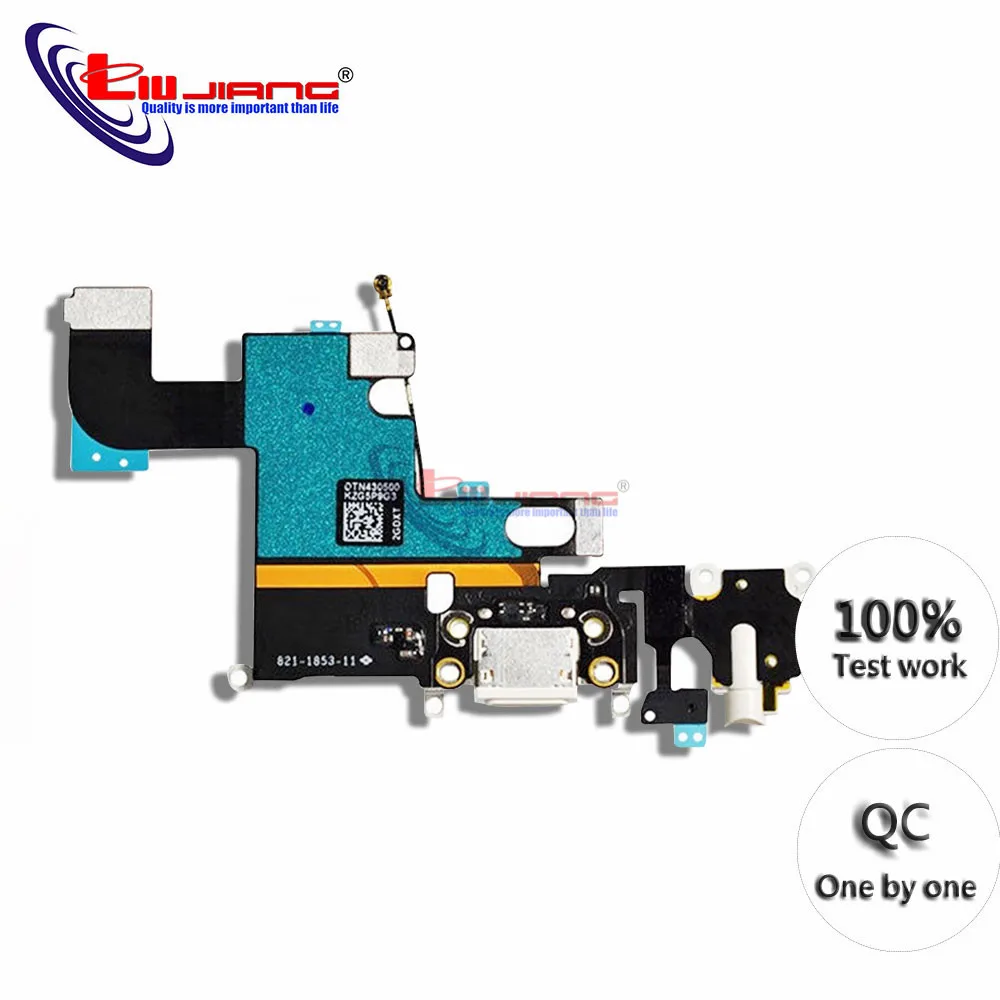 

New Replacement Charging Flex Cable For iPhone 6 6G 4.7" USB Charger Port Dock Plug Connector With Mic Flex Cable