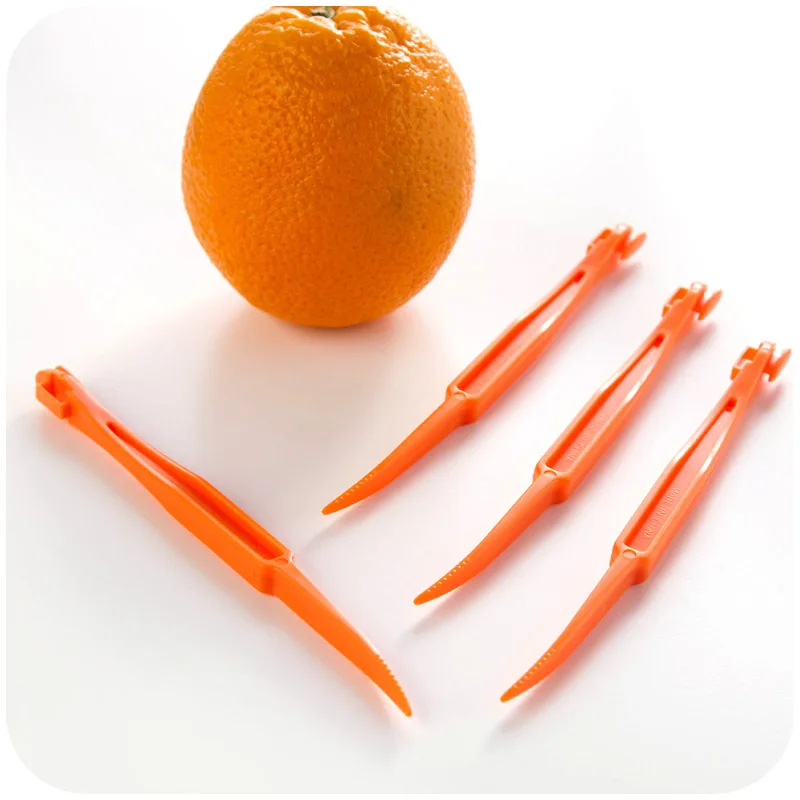 Hot Sale Useful Creative Long Section Orange Peeler Peel Orange Juice