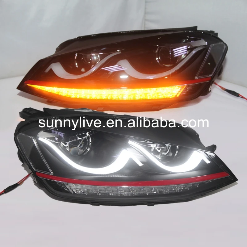 

For VW golf 7 led front light LD V3 Turning light Overflow function