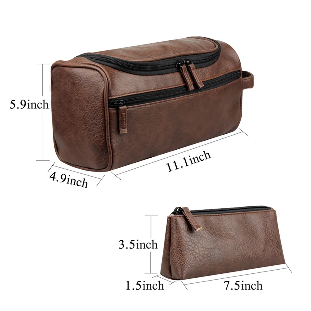 Дорожная косметичка мужская сумка для бритья водонепроницаемый органайзер для хранения косметики