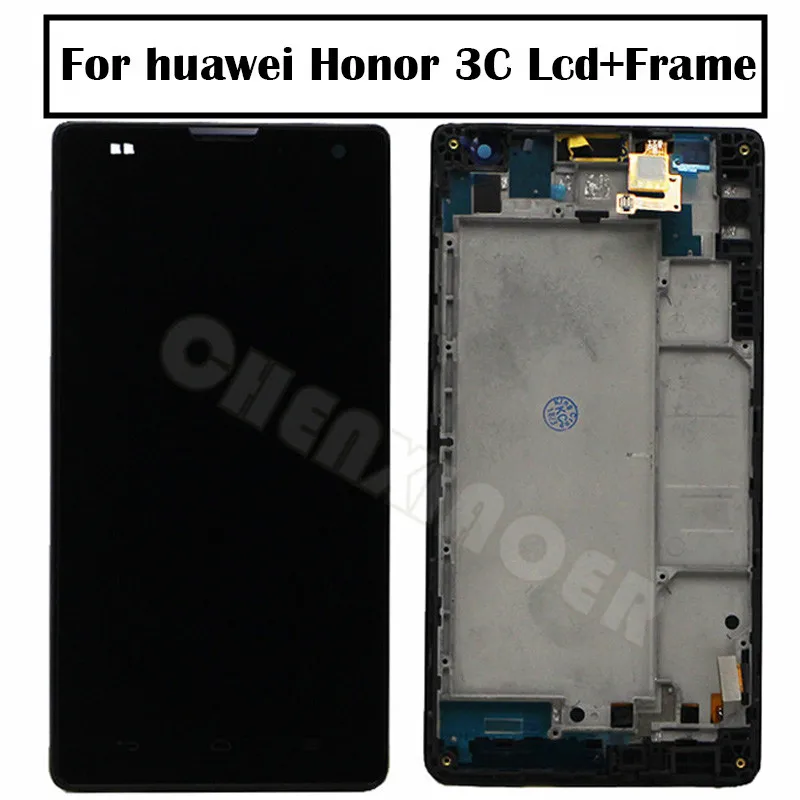 Бесплатная доставка Для huawei Ascend G740 Honor 3C ЖК дисплей кодирующий преобразователь