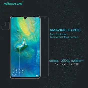 Перейти на Алиэкспресс и купить Защитное закаленное стекло для Huawei Mate 20 X NILLKIN Amazing H + PRO 0,2 мм Защитная пленка для экрана Huawei Mate 20x 5G