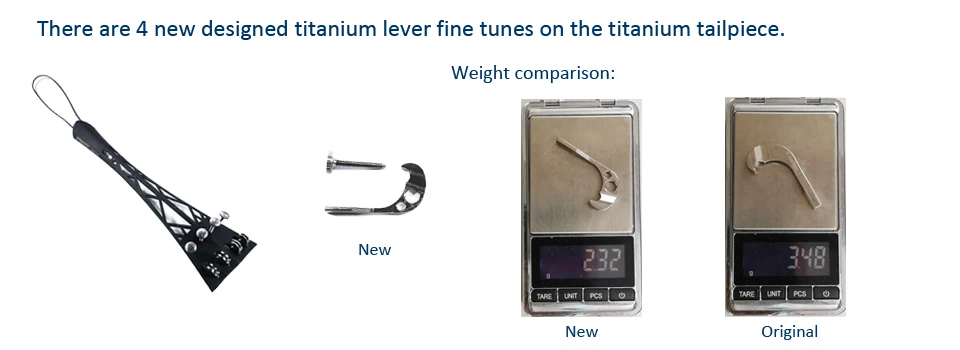 Новинка! STRADPET Виолончель титана набор хвостов с титана хвостовик Pro, 2 вида тонких вариантов тюнера