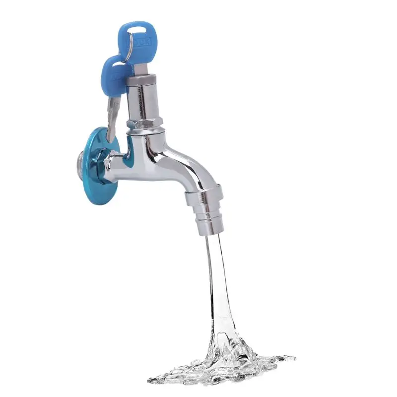 Outdoor Anti Theft Sink Faucet With Lock Key Single Handle