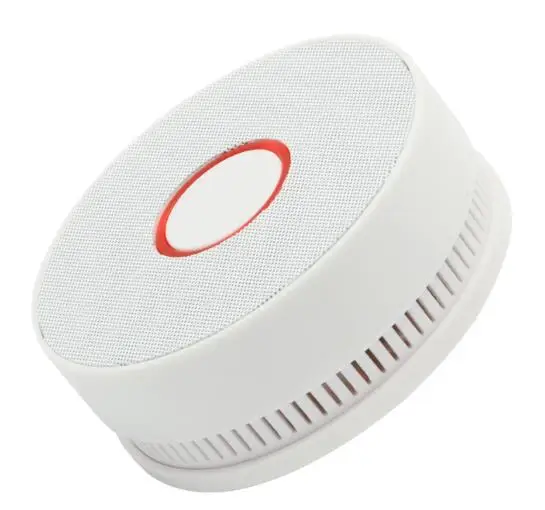 SmartYIBA High Sensitive Long Life Battery-Operated independent Smoke Sensor Fire/Smoke Protection Alarm Detector