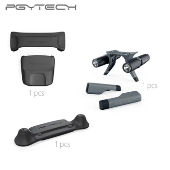 

PGYTECH Combo/Kit Landing Gear With Led Headlamp & Propeller Motor Holder &Remote Control Guard For DJI Mavic Pro/Platinum Drone