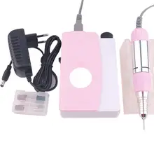 25000RPM Nail Drill Machine Professional Rechargeable Portable Electric Nail File Drill Polishing Tools for Acrylic Gel
