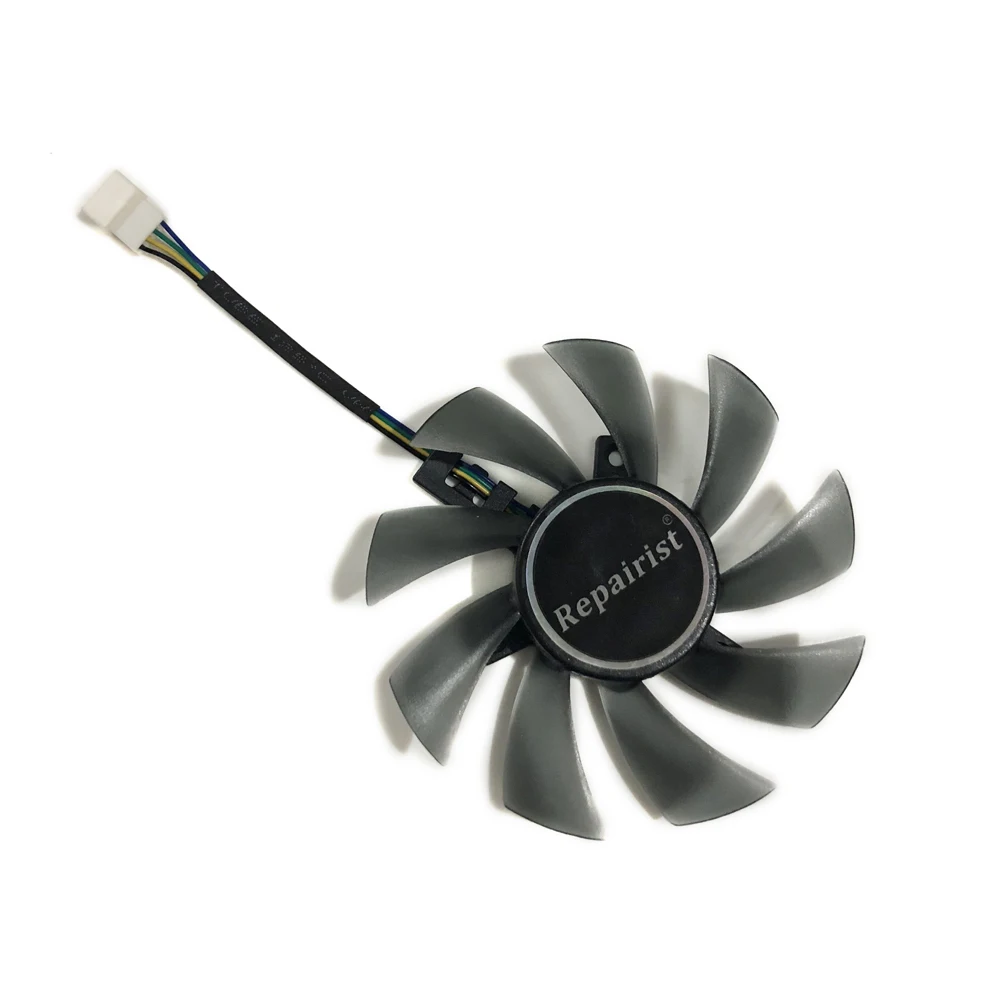82 85 мм T129215SU GPU радиатор альтернативный охлаждающий вентилятор для GIGABYTE RX580 480 570 470