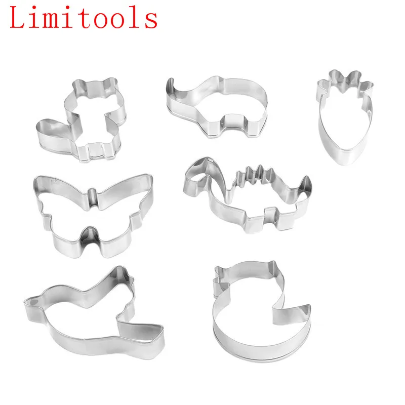 

Multi Shape High Quality Pastry Baking Mould Cookies Cutter Cake Mold Biscuit Stainless Steel Bakeware Tool