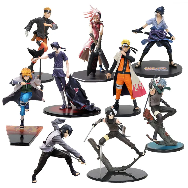 Наруто Shippuden фигурка игрушка Boruto Uchiha Sasuke Hatake Kakashi itachi Namikaze Minato Sakura игрушка|Игровые