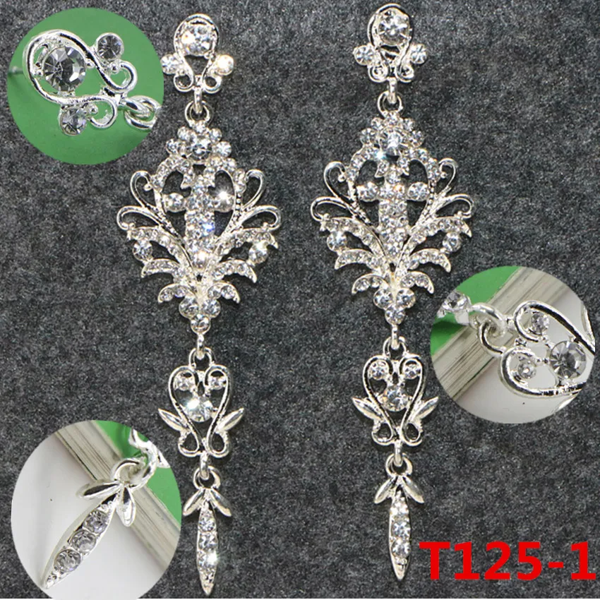 2 Gift from mother of Austria diamond stud earrings, classic retro Girl Birthday Gift (1)