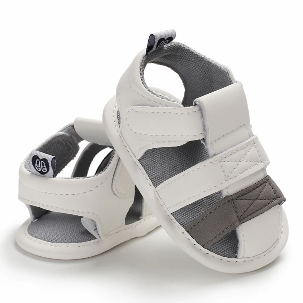Милые для маленьких мальчиков и девочек Sandalias Мода малыша из искусственной кожи полые обувь сабо Лето новорожденных пляжные сандалии