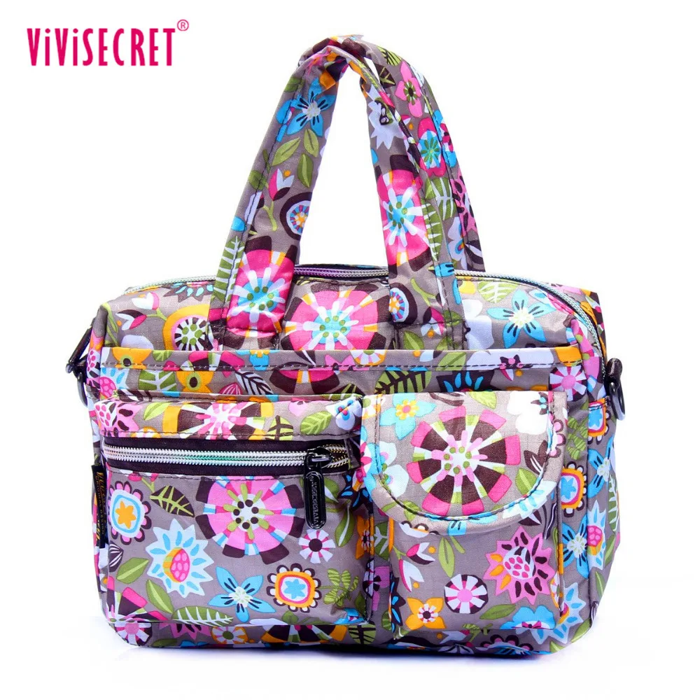 Women Small Waterproof Nylon Handbag Mini Zipper Tote Purse Messenger Crossbody Designer Bags ...