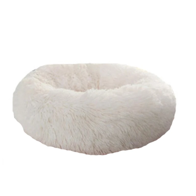 Plush Cat Bed Pet House Soft Long Plush Cat Cushion Mat Dog Bed For Small Dog Cat Nest Winter Warm Kitty Sleeping Bed Puppy Mat