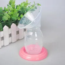 Hot Sale Baby Feeding Manual Breast Pump Partner Breast Collector Automatic Correction Breastmilk Silicone Breast Pump