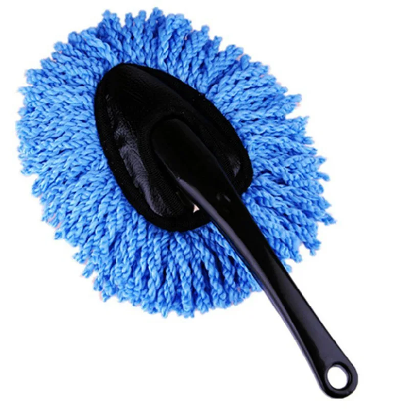 Microfiber Auto Window Cleaner Long Handle Car Wash Brush Dust Car Care