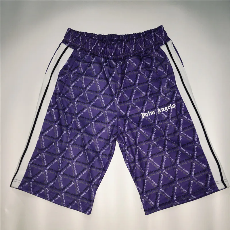 

2019ss Palm Angels Track Shorts Over Size Camouflage Shorts Men 1:1 High Quality Palm Angels Shorts Summer Palm Angels Short