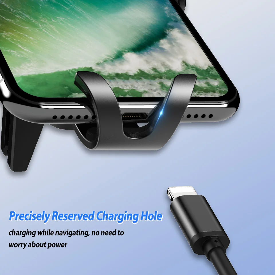 Автомобильный держатель для телефона Gravity iPhone X xiaomi mi 9 крепление на