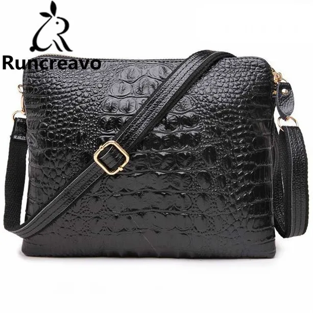 

Crocodile Genuine Leather Bags For Women Crossbody Messenger Bags Shoulder Handbags Famous Luxury Brand Designer Bolsa Feminina