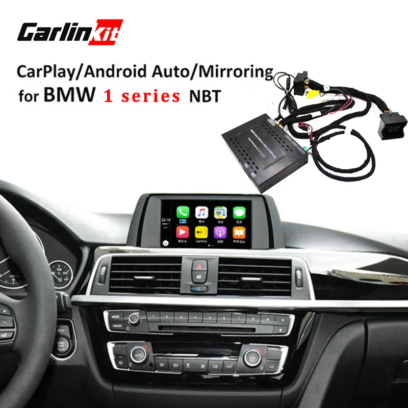 

Carlinkt Reversing Camera Interface Module for BMW 1 Series With NBT System 6.5'' Screen With Carplay Mirroring