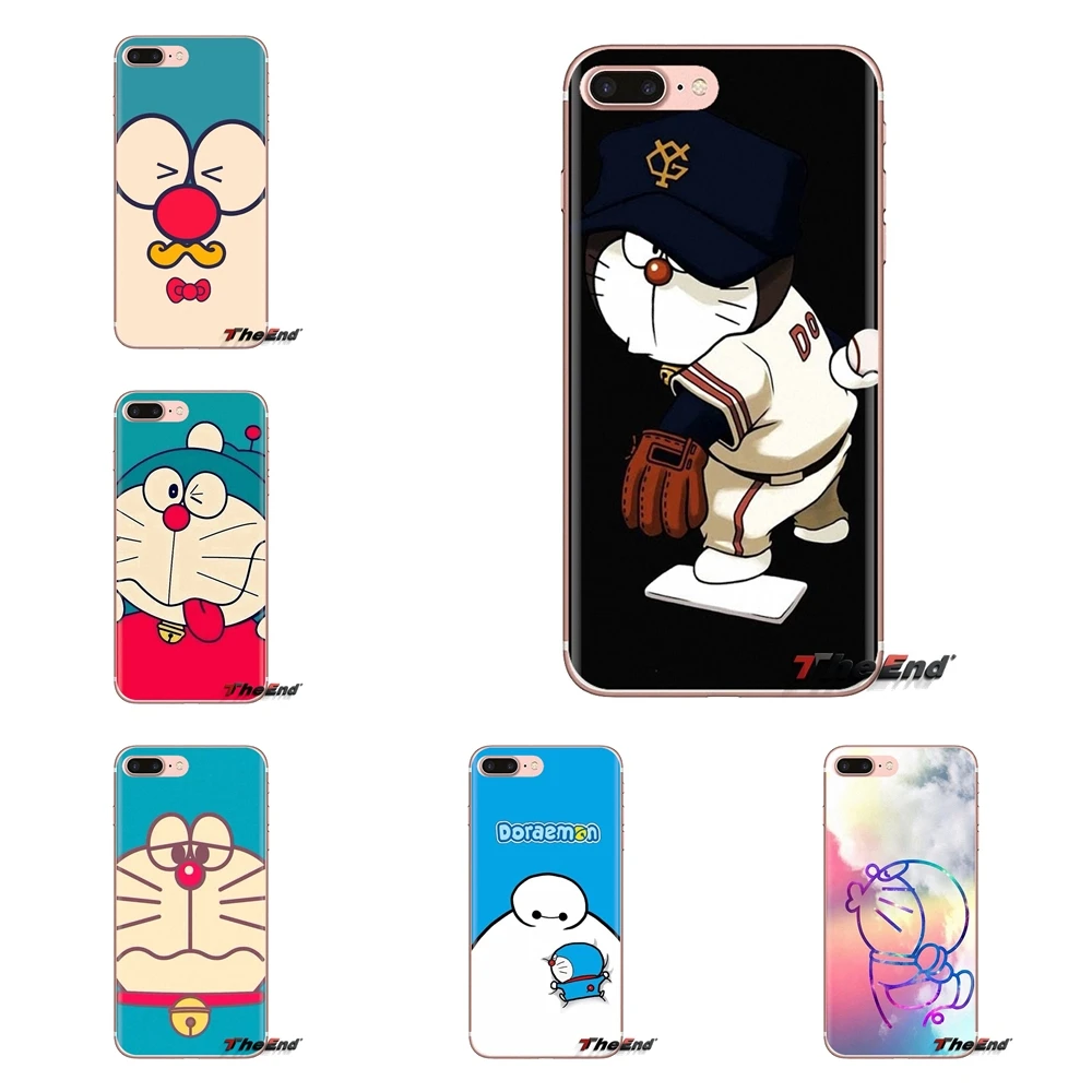 Doraemon For Huawei Nova 2 3 2i 3i Y6 Y7 Y9 Prime Pro GR3 GR5 2017 2018 2019 Y5II Y6II Soft Transparent Cases Covers |
