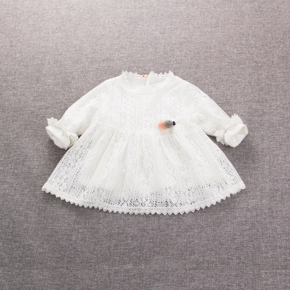 0 M 2 T Nouveau Ne Bebe Robes Fille Hiver Filles Robe En Tricot Coton Coreen A Manches Longues Coton Imprime Col Rond Princesse Robe De Mode Aliexpress