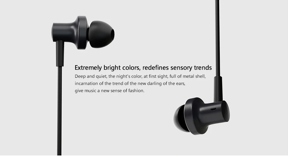 Оригинальные Xiao mi Hybrid Pro 2 Наушники mi In-Ear наушники 2 с двумя драйверами гибридная технология проводное управление с mi c