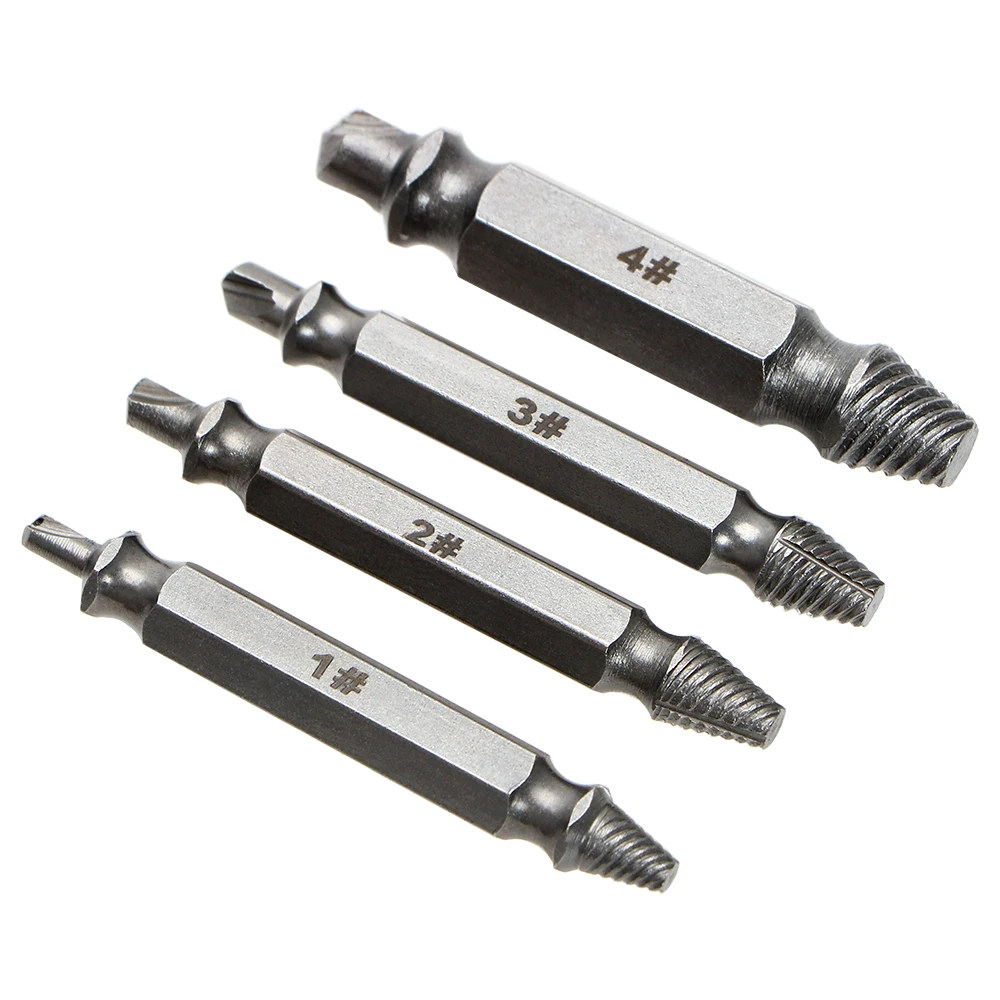 Buy Damaged Screw Extractor Broken Bolt Remover 4Pcs